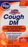 slide 1 of 1, Kroger Children's Cough Dm Orange Flavor Liquid Cough Suppressant, 3 fl oz