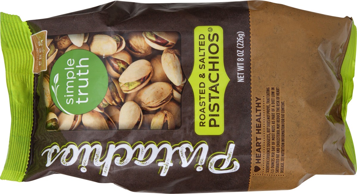 slide 7 of 8, Simple Truth Roasted & Salted Pistachios, 8 oz