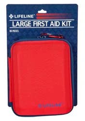 Lifeline Large Hard-Shell Foam First Aid Kit - 85 Piece