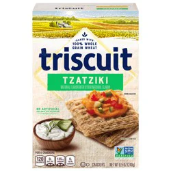 Triscuit Tzatziki Whole Grain Wheat Crackers, 8.5 oz