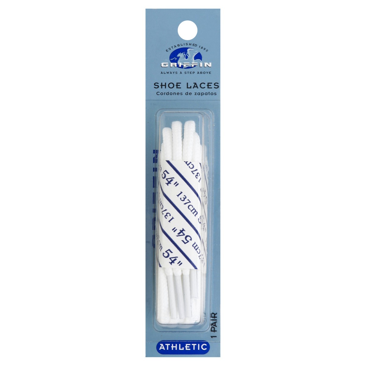 slide 2 of 3, Griffin Athletic Round White 54 - Each, 1 ct