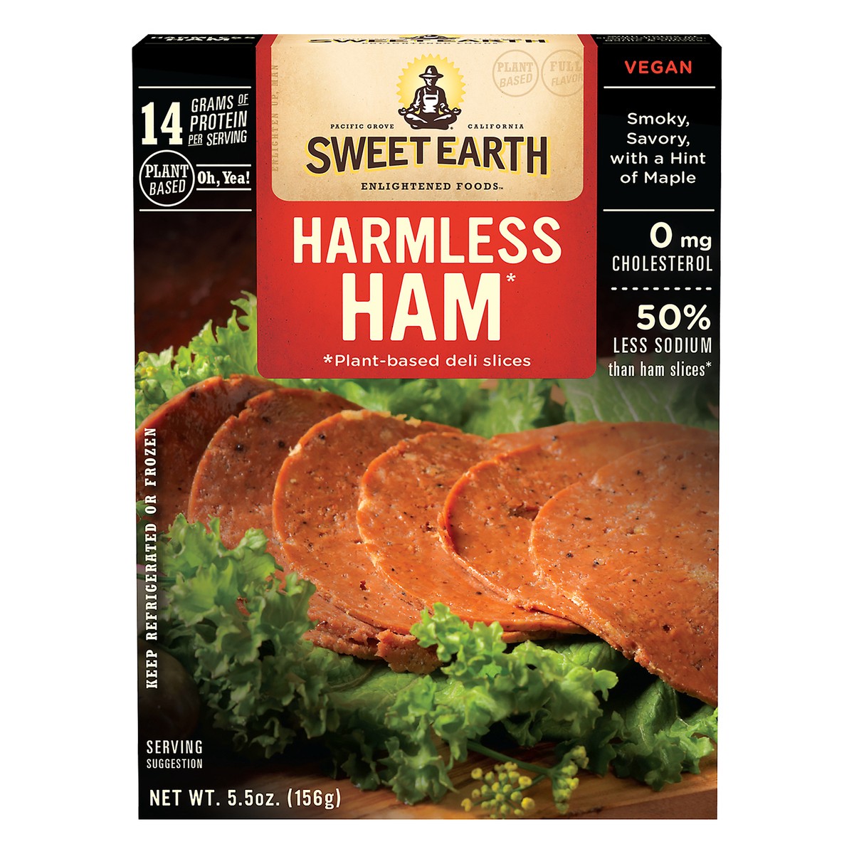 slide 2 of 6, Sweet Earth Harmless Ham 5.5 oz, 5.5 oz