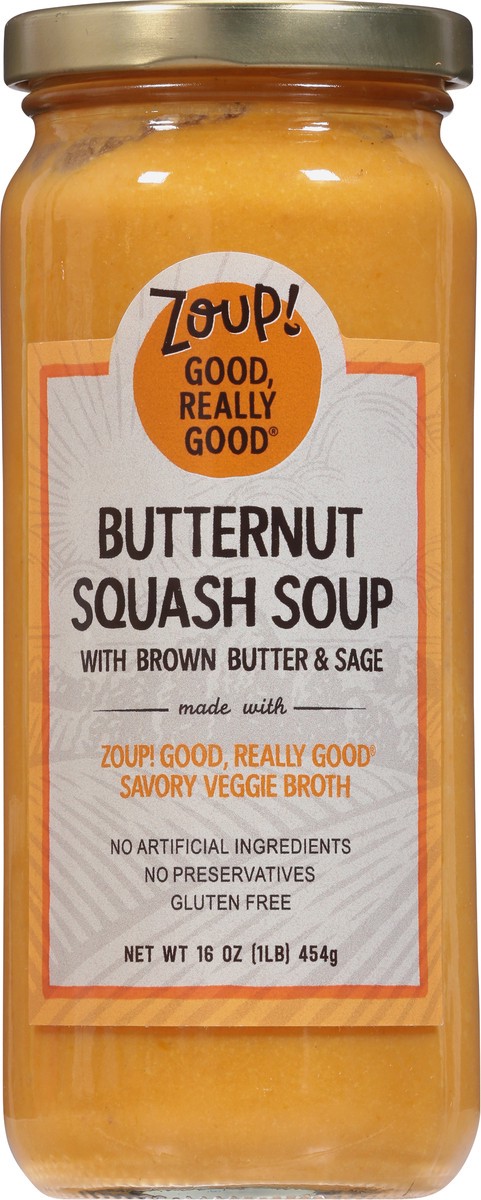 slide 9 of 9, Zoup! Butternut Squash Soup 15 oz, 15 oz