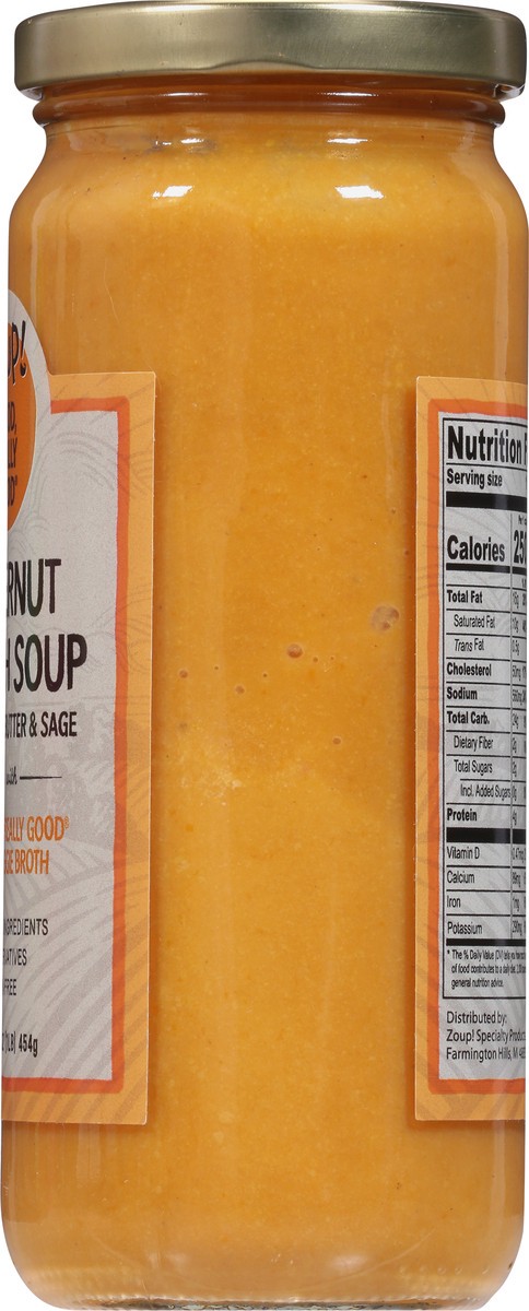 slide 4 of 9, Zoup! Butternut Squash Soup 15 oz, 15 oz