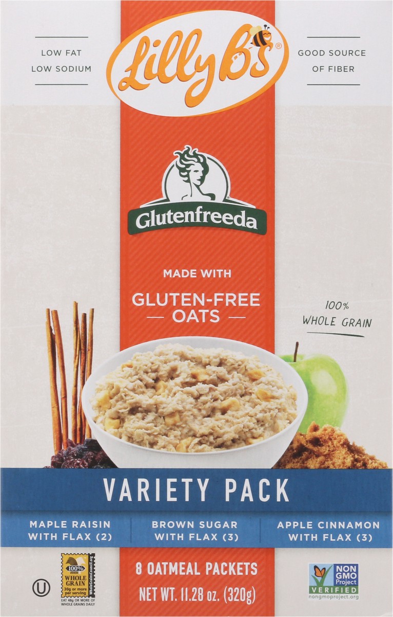 slide 8 of 12, Glutenfreeda Foods Gluten Free Variety Pack Oatmeal, 8 ct