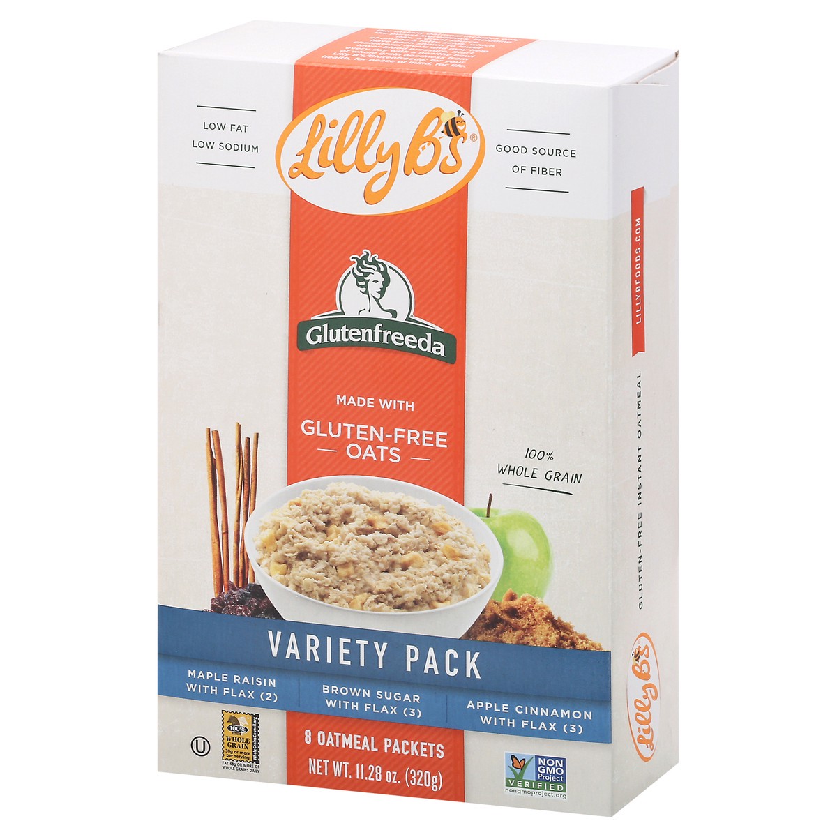 slide 10 of 12, Glutenfreeda Foods Gluten Free Variety Pack Oatmeal, 8 ct