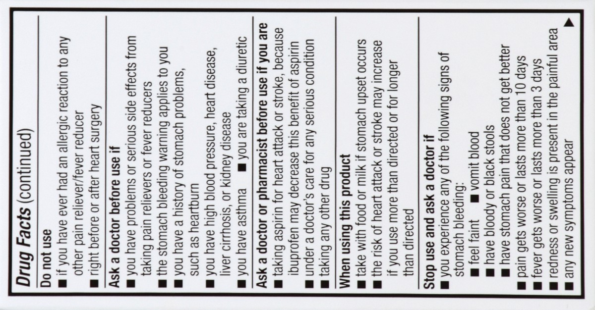 slide 4 of 8, Good Sense Ibuprofen 100 ea, 100 ct
