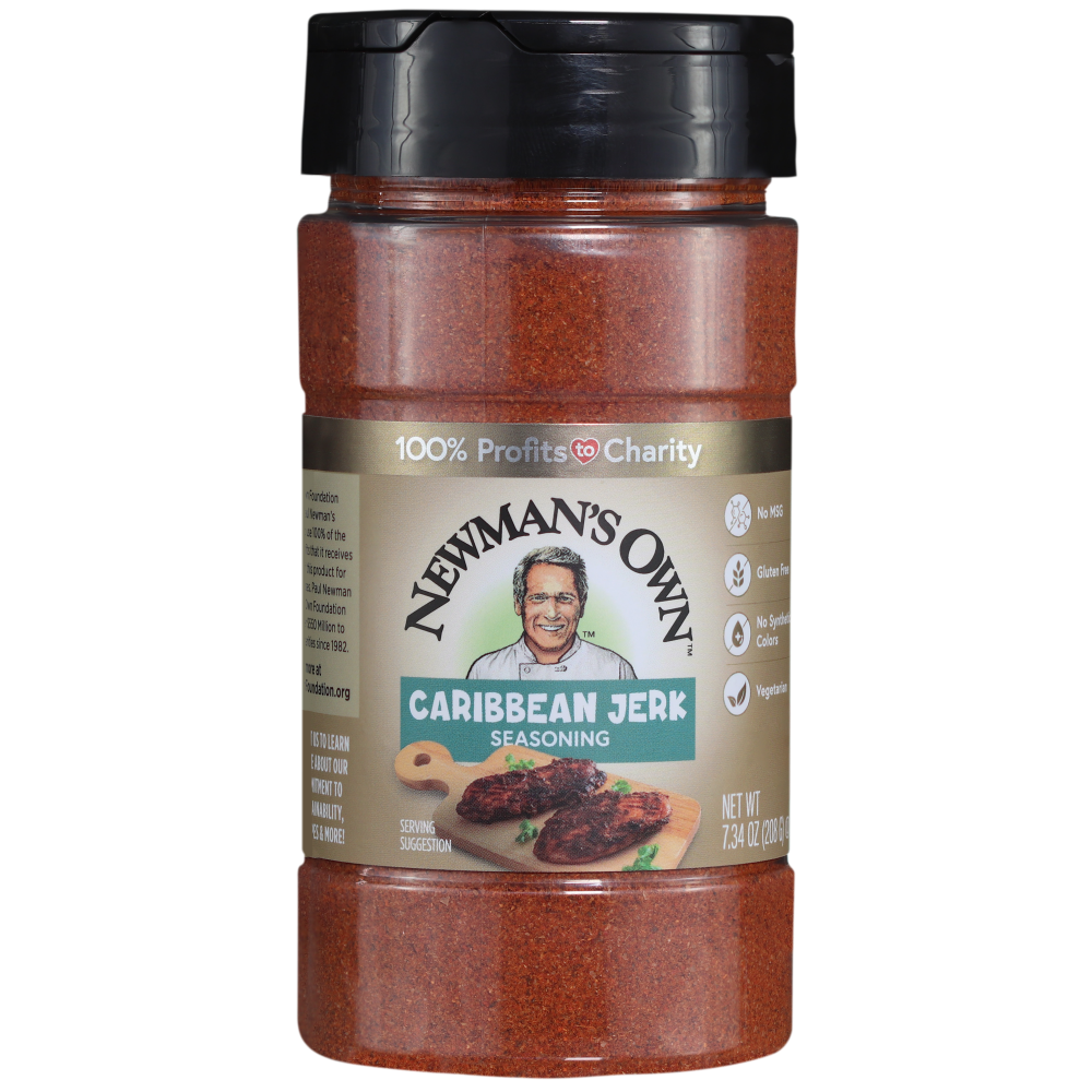 slide 1 of 1, Newman's Own Caribbean Jerk Seasoning, 7.34 oz