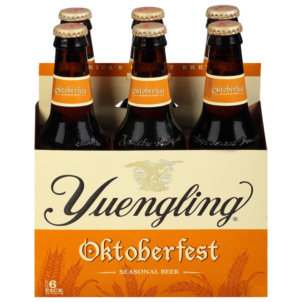 slide 1 of 9, Yuengling Oktoberfest Seasonal Beer 6 - 12 fl oz Bottles, 6 ct; 12 oz