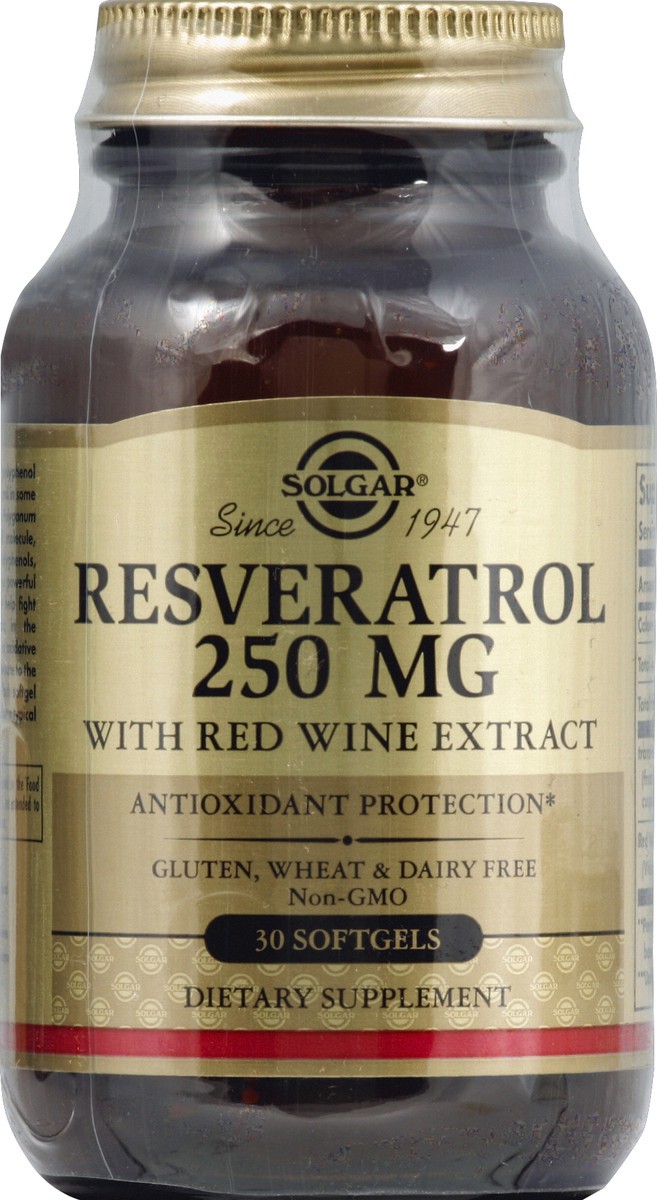 slide 2 of 2, Solgar Resveratrol 30 ea, 30 ct