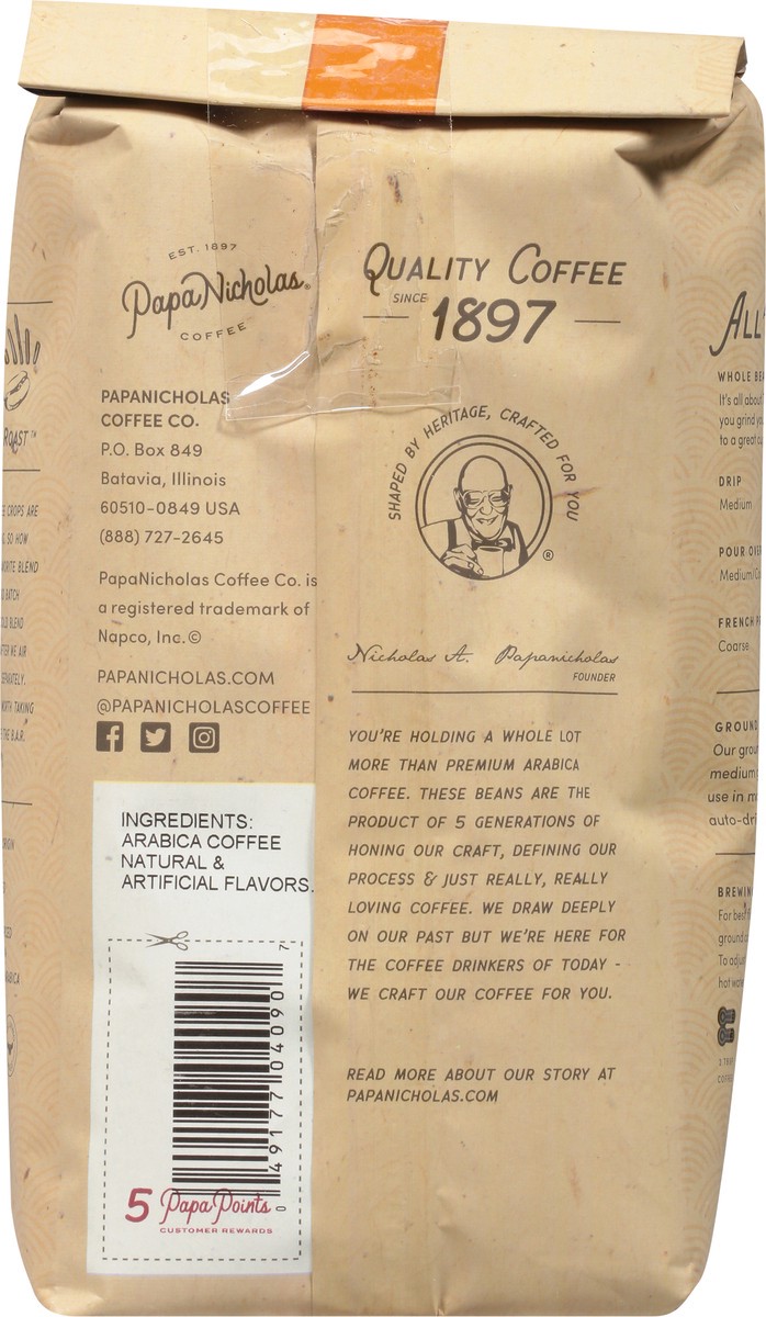 slide 4 of 9, PapaNicholas Coffee Ground Light Roast French Vanilla Coffee - 12 oz, 12 oz