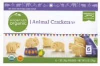 slide 1 of 1, Simple Truth Organic Animal Crackers, 6 ct; 1 oz