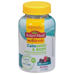 Nature Made Wellblends Calm Mind & Body Gummies - 38 CT