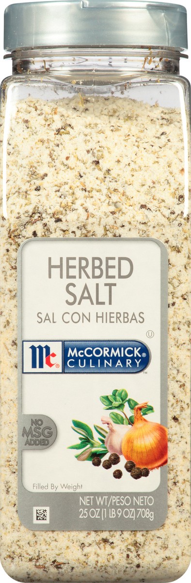 slide 2 of 14, McCormick Culinary Herbed Salt, 25 oz, 25 oz