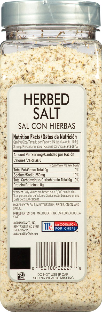 slide 12 of 14, McCormick Culinary Herbed Salt, 25 oz, 25 oz