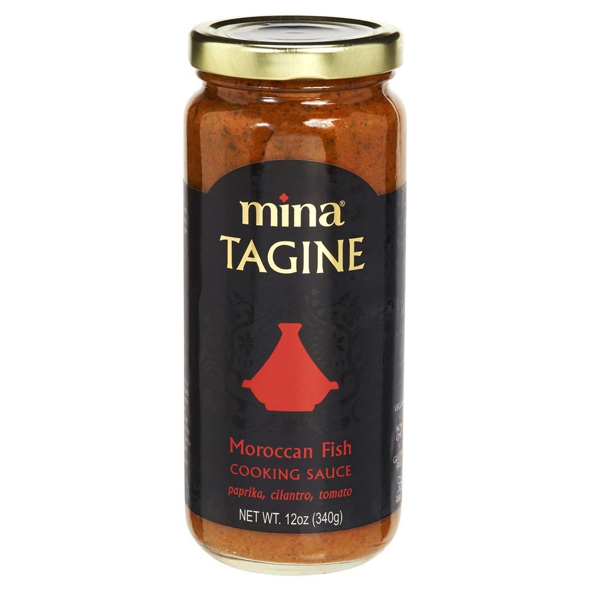 slide 1 of 1, Mina Tagine Moroccan Fish Cooking Sauce, 12 oz