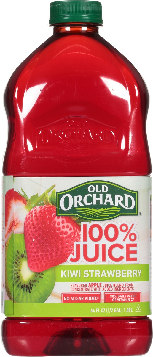 slide 8 of 9, Old Orchard Kiwi Strawberry Juice 100% - 64 fl oz, 64 fl oz