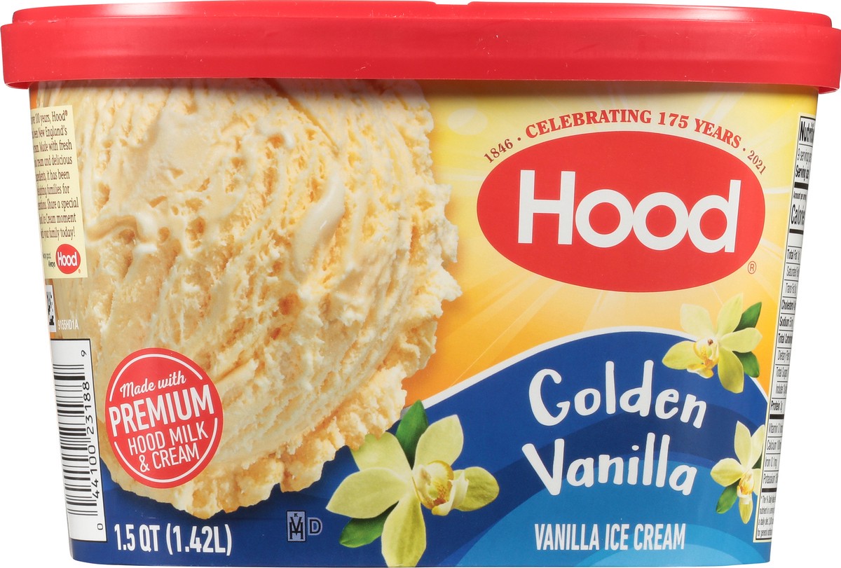 slide 4 of 11, Hood Golden Vanilla Ice Cream, 1.5 Quarts, 1.5 qt