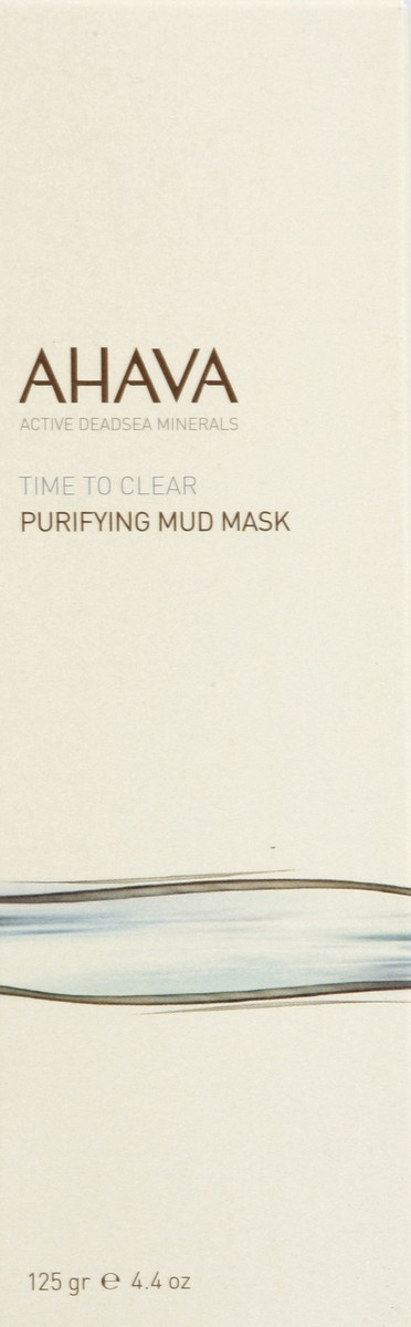 slide 4 of 5, Ahava Time To Clear Purifying Mud Mask, 4.4 oz