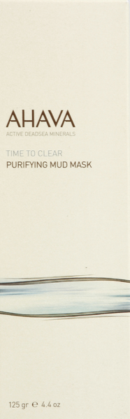slide 1 of 5, Ahava Time To Clear Purifying Mud Mask, 4.4 oz
