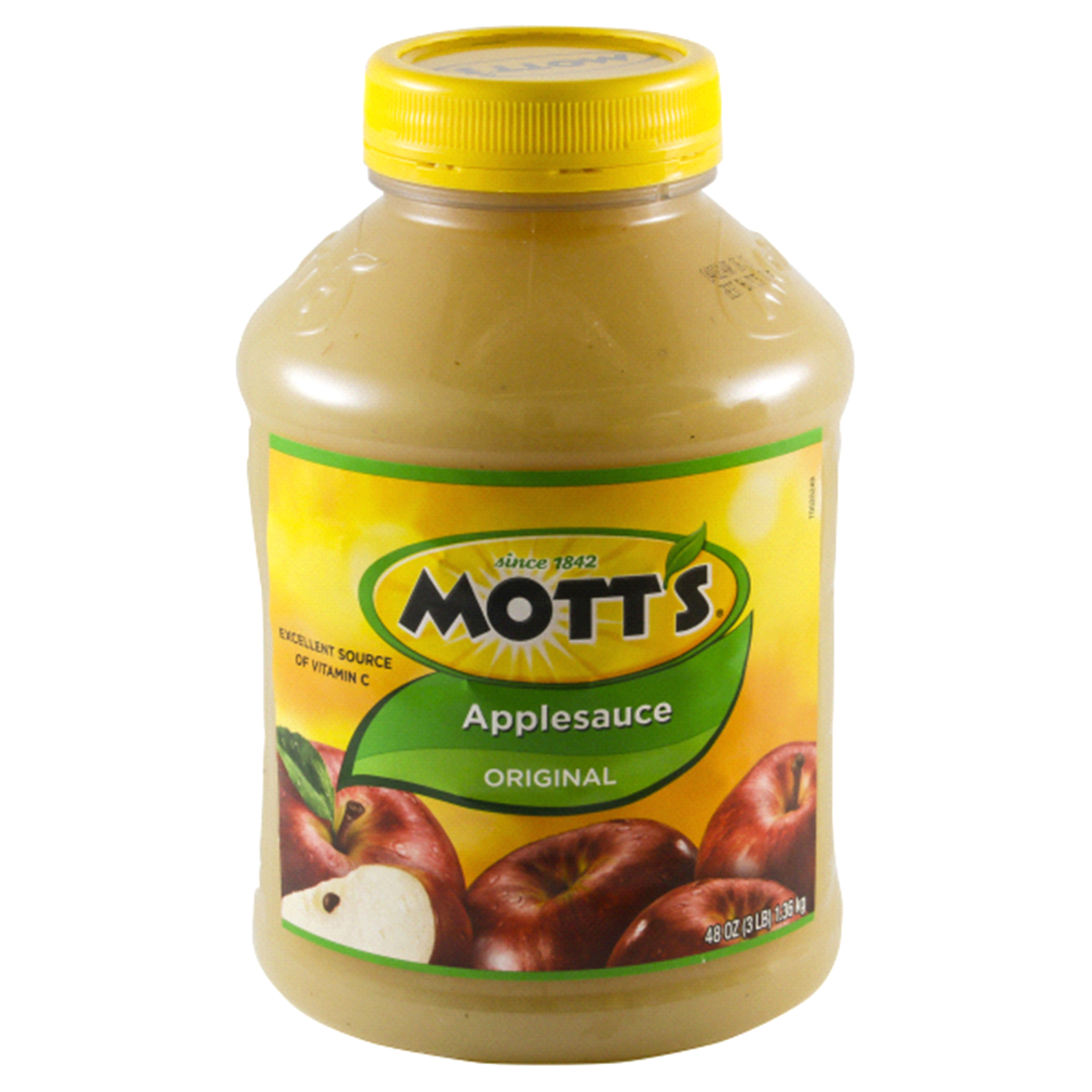 slide 1 of 1, Mott's Apple Sauce Original, 48 oz