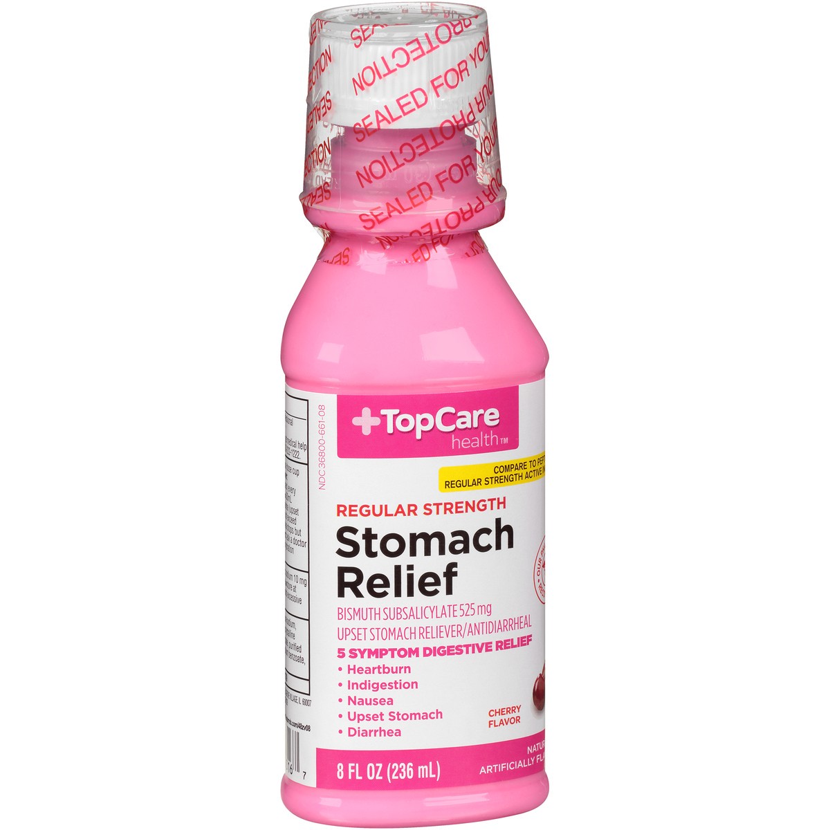 slide 2 of 8, Topcare Stomach Relief Cherry, 8 oz