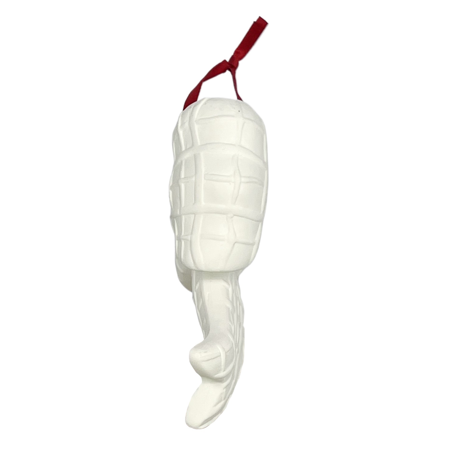 slide 2 of 6, 4.5" Diy Ceramic 3d Bow Ornament By Make Market, 4.37 in x 1.34 in x 4.13 in