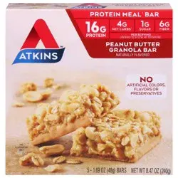 Atkins Granola Bar, Peanut Butter