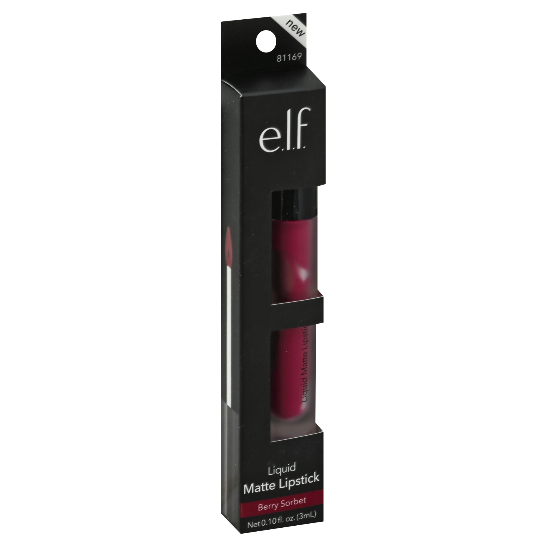 slide 1 of 4, e.l.f. Liquid Matte Lipstick Berry Sorbet, 1 ct