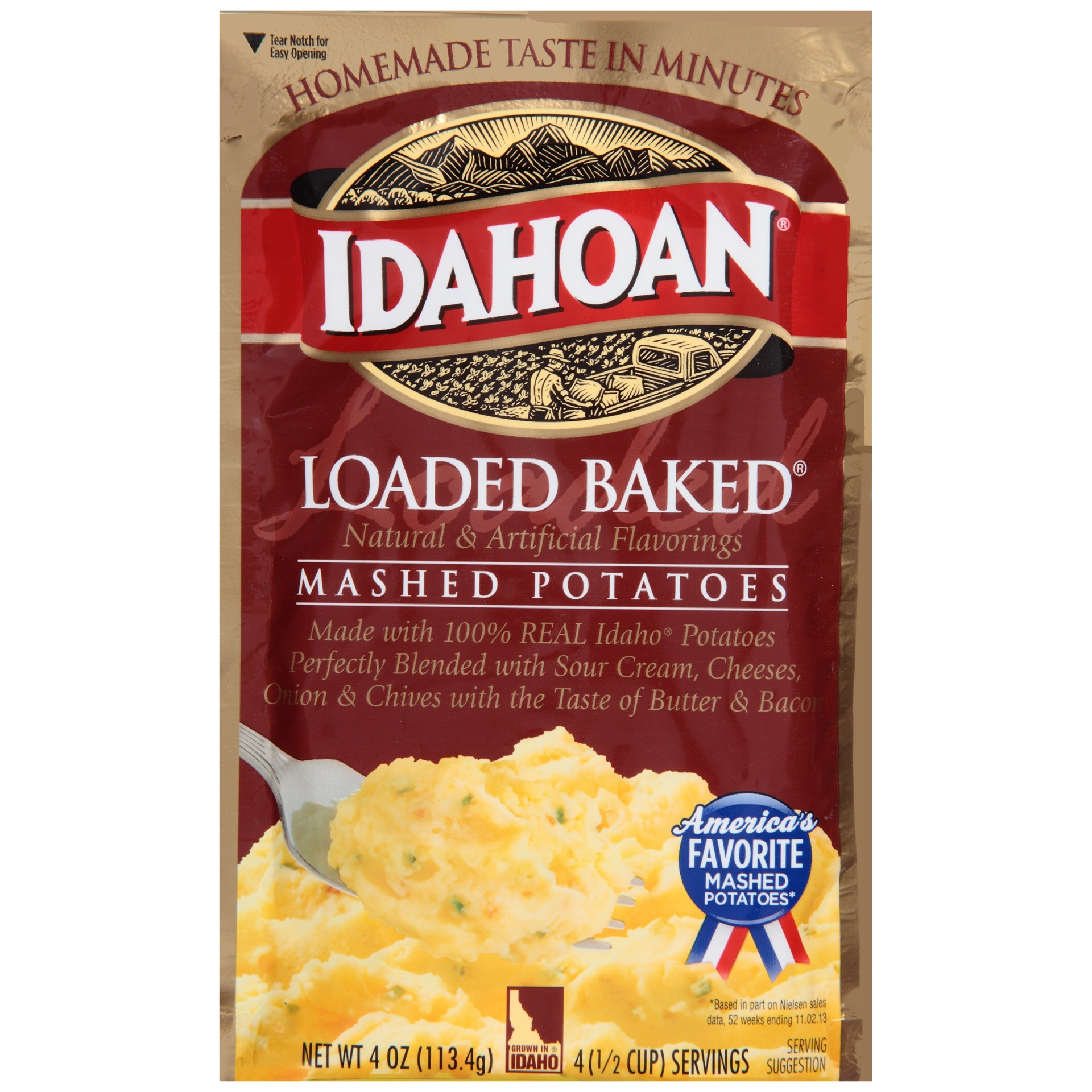 slide 1 of 1, Idahoan Loaded Baked Homestyle Casserole, 3.8 oz
