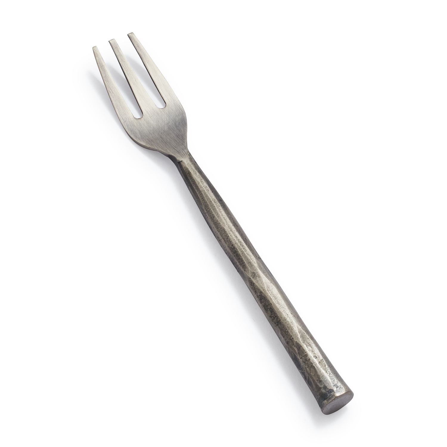 slide 1 of 1, Sur La Table Antique Pewter Appetizer Fork, 1 ct