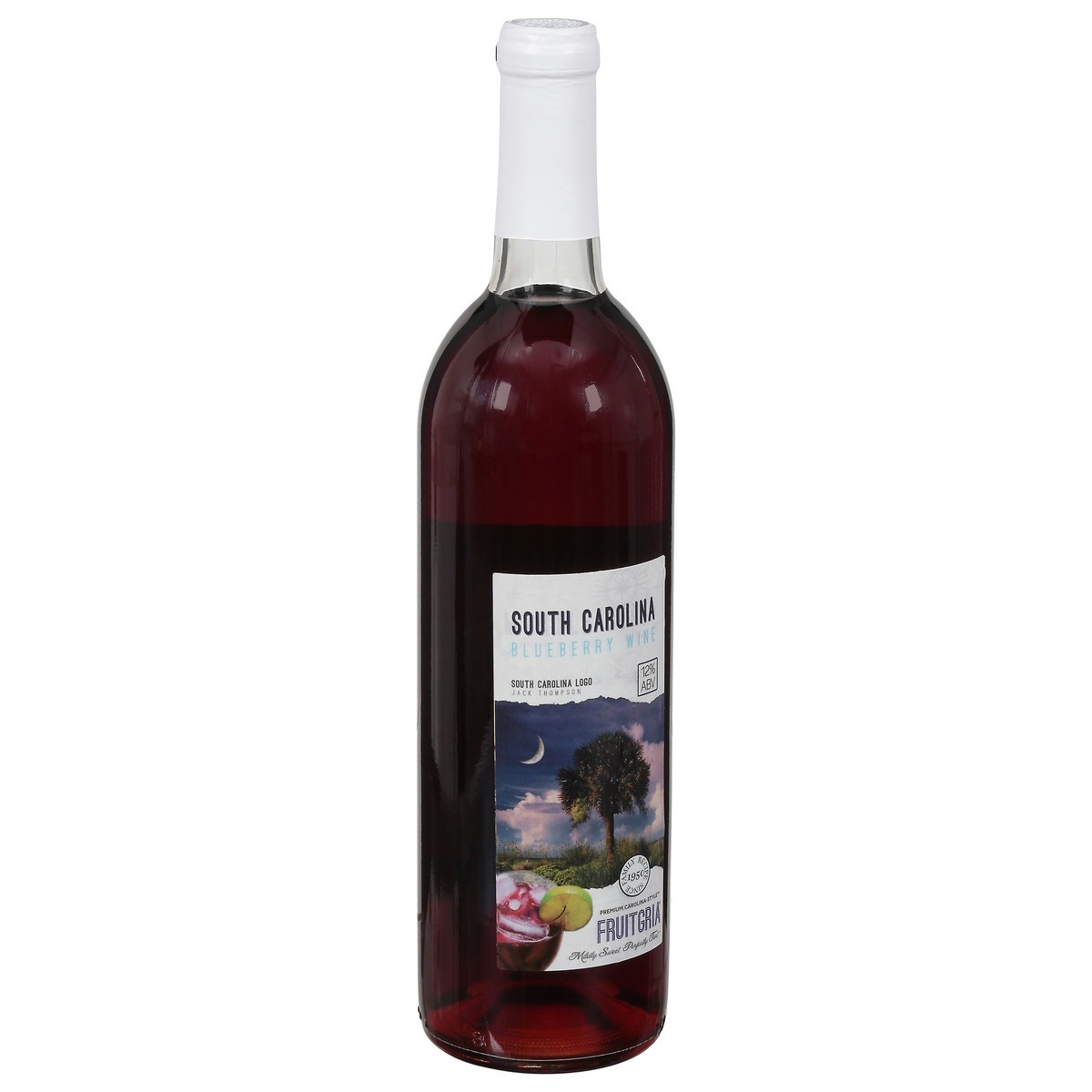 slide 6 of 9, Fruitgria South Carolina Blueberry Wine 750 ml, 750 ml