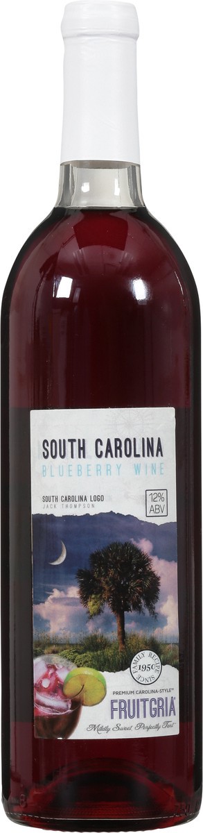 slide 3 of 9, Fruitgria South Carolina Blueberry Wine 750 ml, 750 ml