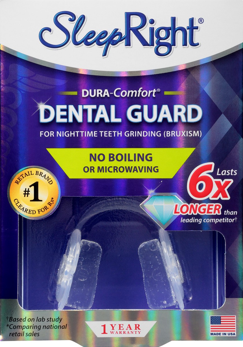 slide 2 of 11, SleepRight Dura-Comfort Dental Guard 1 ea, 1 ct