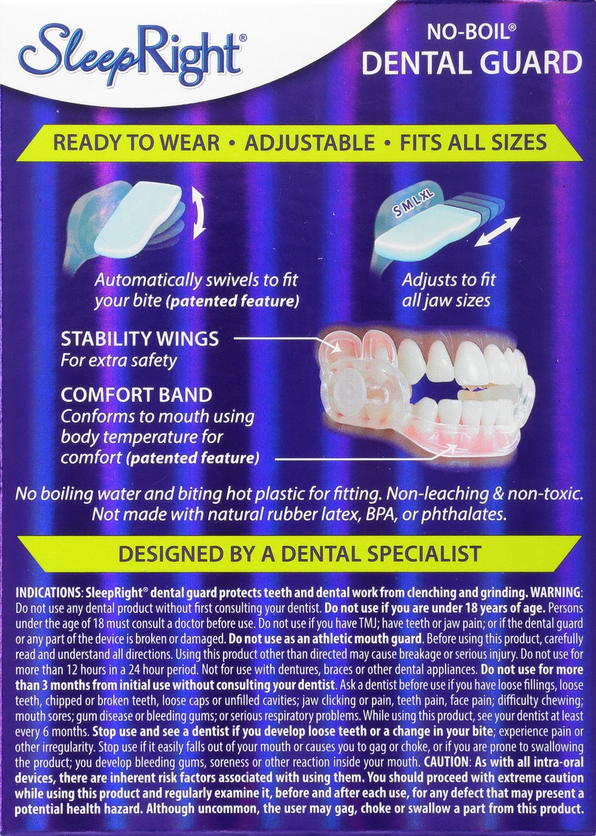 slide 8 of 11, SleepRight Dura-Comfort Dental Guard 1 ea, 1 ct