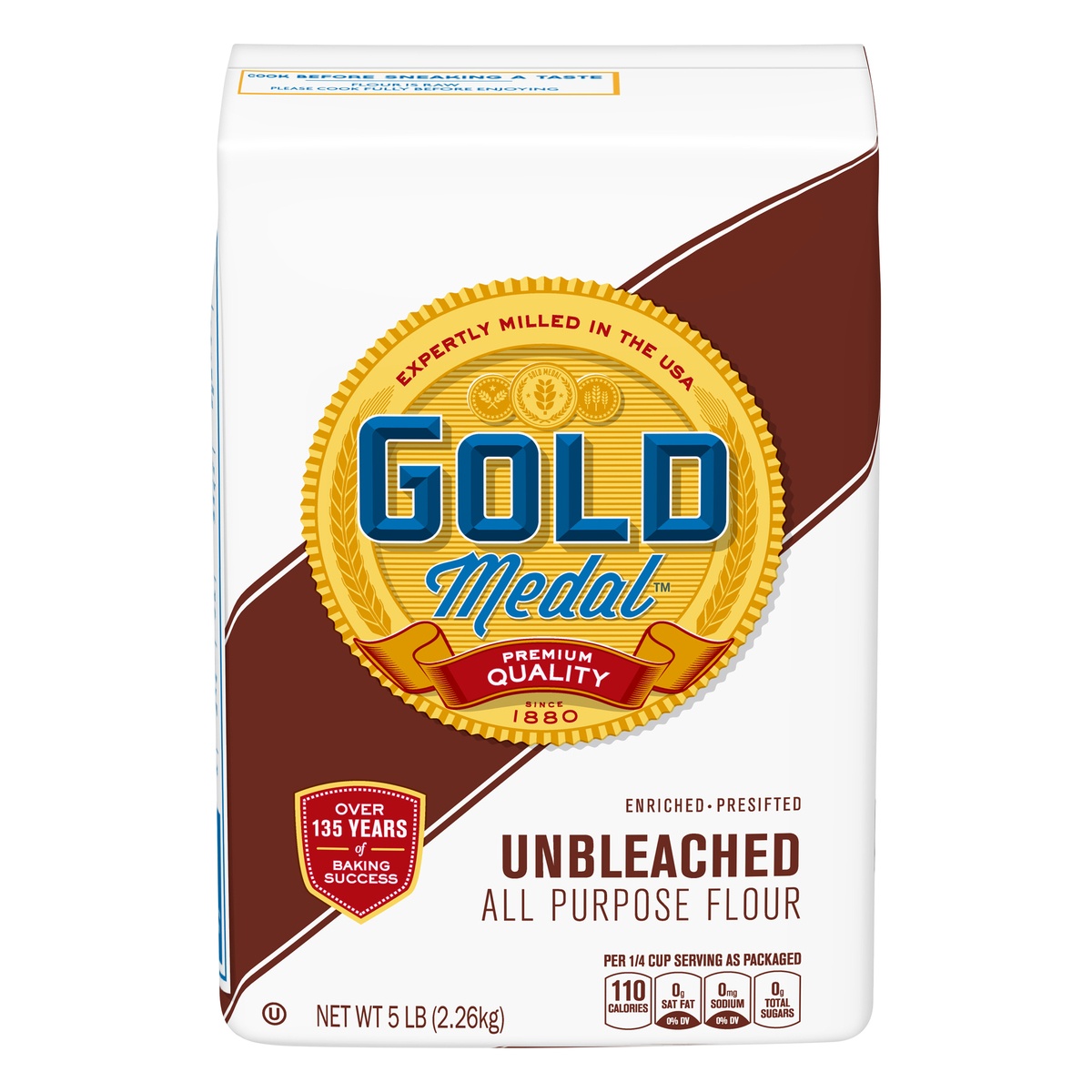 slide 1 of 1, Gold Medal Unbleached All Purpose Flour 5 lb, 5 lb