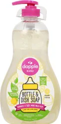 Dapple Baby Fresh Citrus Bottle & Dish Soap 16.9 oz