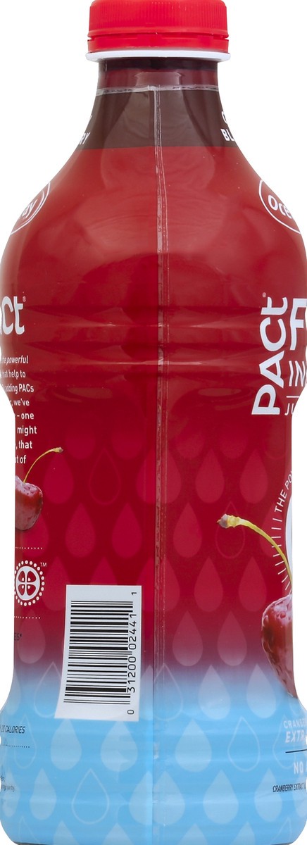 slide 3 of 4, Ocean Spray PACt Fruit Infusion Cranberry Cherry Blue, 46 oz