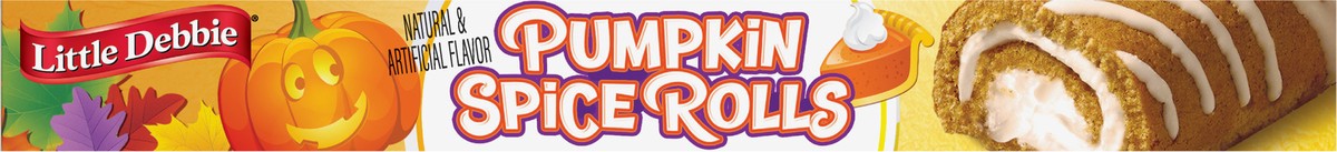 slide 6 of 12, Little Debbie Snack Cakes, Little Debbie Family Pack Pumpkin Spice Rolls, 6 ct