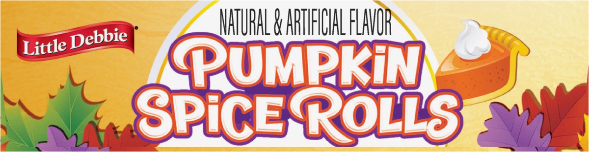 slide 9 of 12, Little Debbie Snack Cakes, Little Debbie Family Pack Pumpkin Spice Rolls, 6 ct