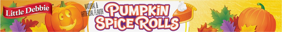 slide 4 of 12, Little Debbie Snack Cakes, Little Debbie Family Pack Pumpkin Spice Rolls, 6 ct