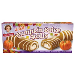 Snack Cakes, Little Debbie Family Pack Pumpkin Spice Rolls
