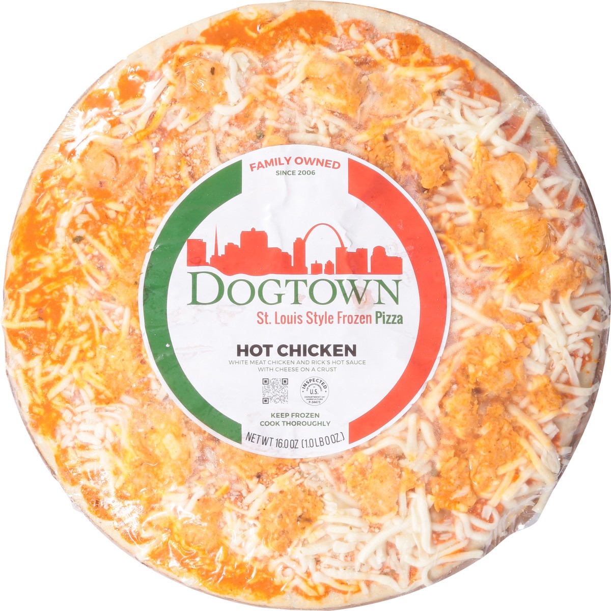 slide 3 of 13, Dogtown Pizza Hot Chicken, 16 oz