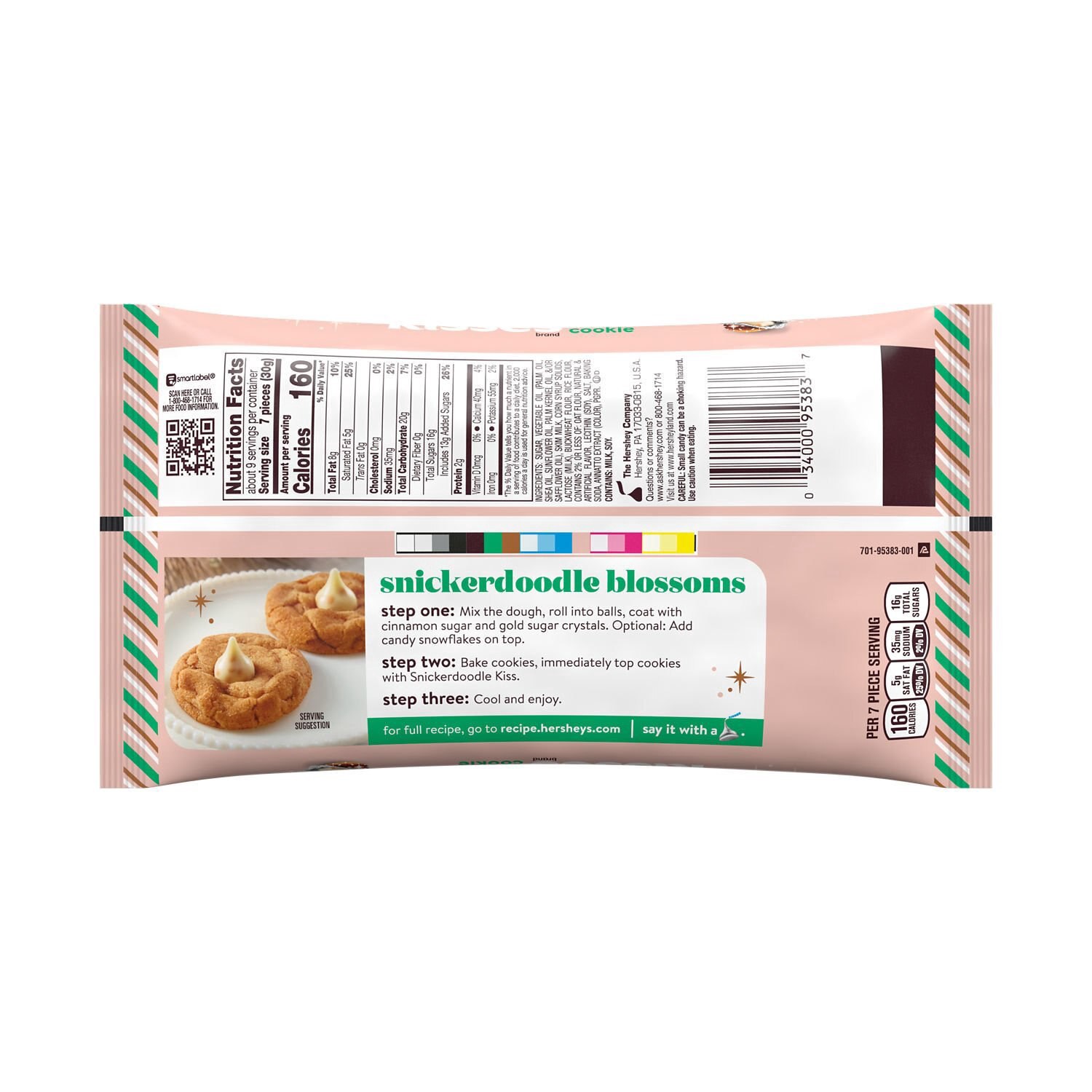 slide 4 of 7, Hrshy Kisses Snkrdoodle, 9 oz