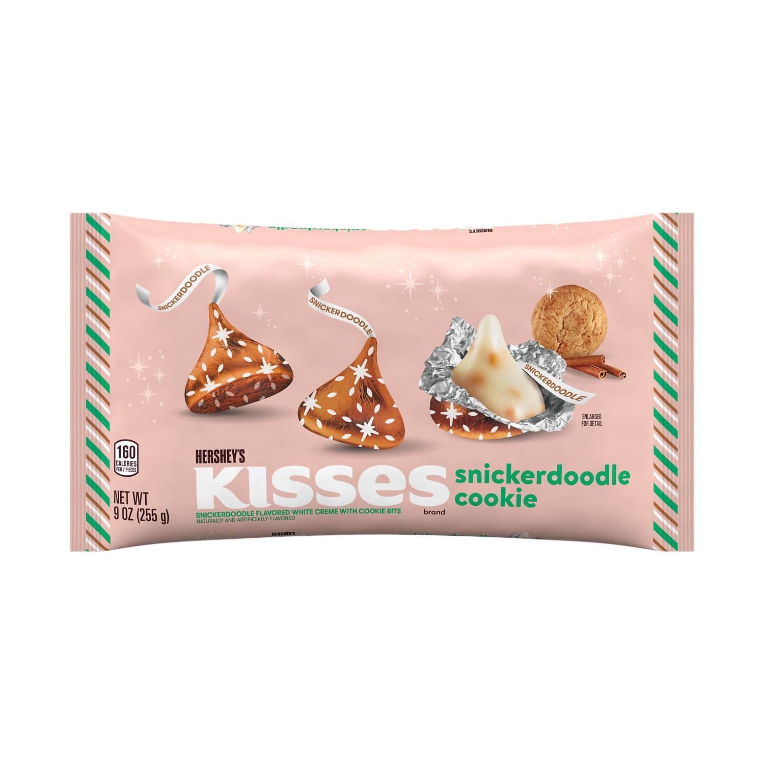 slide 1 of 7, Hrshy Kisses Snkrdoodle, 9 oz