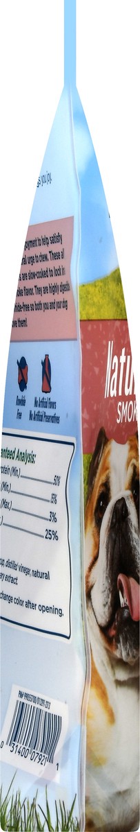 slide 6 of 9, Nudges Natural Real Pork Chews Rawhide Free Dog Treats, 7 oz