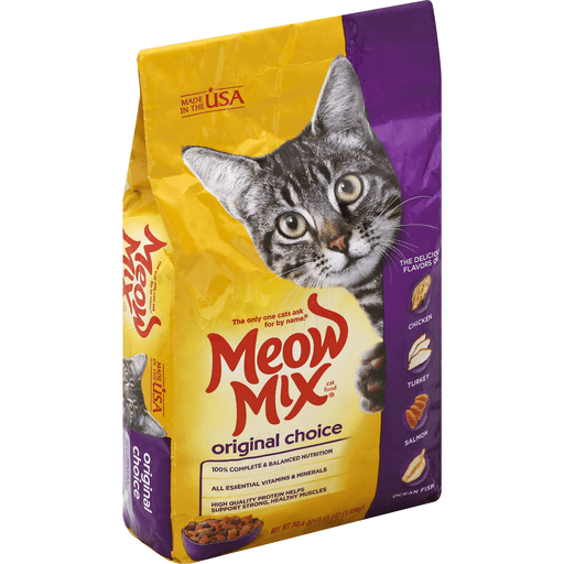 slide 2 of 2, Meow Mix Original Choice Dry Cat Food, 3 lb