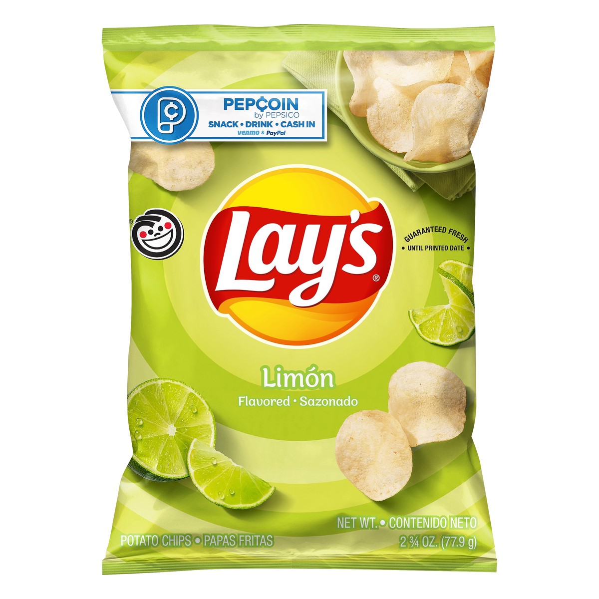 slide 1 of 3, Lay's Limon Flavored Potato Chips 2.75 oz, 2.75 oz