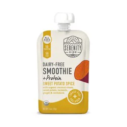 Serenity Kids Dairy Free Smoothies, Sweet Potato Spice Pouch, 3.5oz