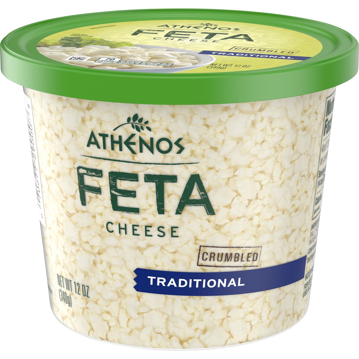 slide 6 of 9, Athenos Traditional Feta Cheese, 12 oz